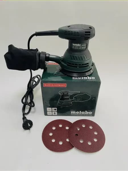 Шлифмашина эксцентриковая электрическая Metabo 450W 125MM