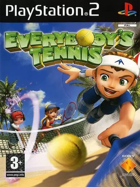 Everybodys Tennis Английский язык SCES 54535 Видеоигра на диске PS2. Товар уцененный