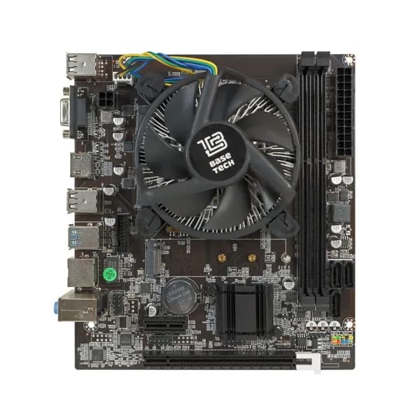 Материнская плата с процессором BaseTech H81M-K, Socket1150, i7-4770, mATX, Retail