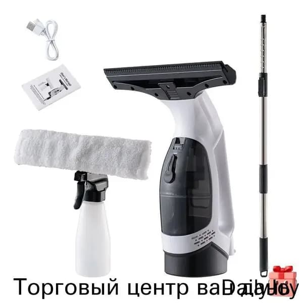 Стеклоочиститель аккумуляторный Karcher WV 1 1.633-601.0, время автономной работы до 25 мин, съемный бак для грязной воды 100 мл