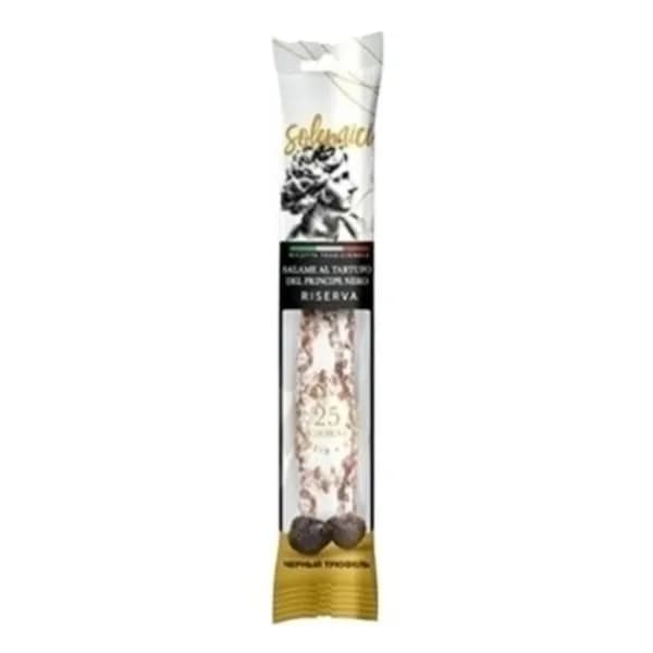 Колбаса сыровяленая Solemici Tartufo del Princepe Nero полусухая 110 г