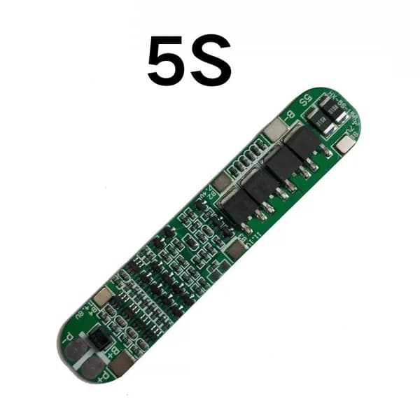 BMS 5S 18.5V(21V) Плата управления литий-ионным аккумулятором BMS