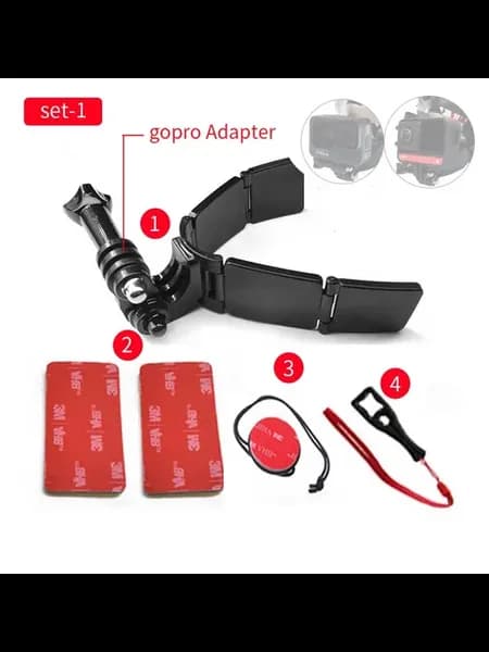 Держатель подбородка GoPro, Цвет set-1