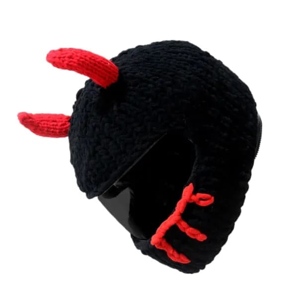 Лыжная шапочка Devil's Horn для верховой езды с полным покрытием для шлема-Red Bull Horn