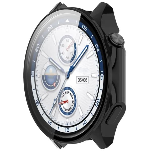 чехол для OnePlus Watch 2 с защитой экрана, из поликарбоната и закаленного стекла