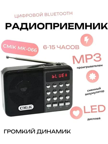 Портативный радиоприемник-колонка