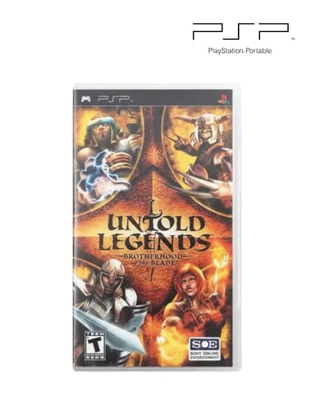 Игра Untold Legends Brotherhood (PlayStation Portable (PSP), Оригинальный)