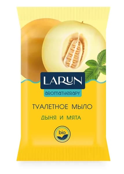 Мыло туалетное Larun Дыня и Мята, 75г