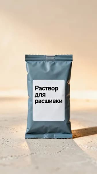 Раствор для расшивки