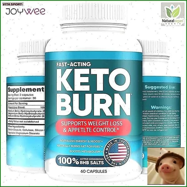 Эксклюзивный комплекс Keto BHB 60 капсул для ускоренного контроля аппетита и жиросжигания CO879