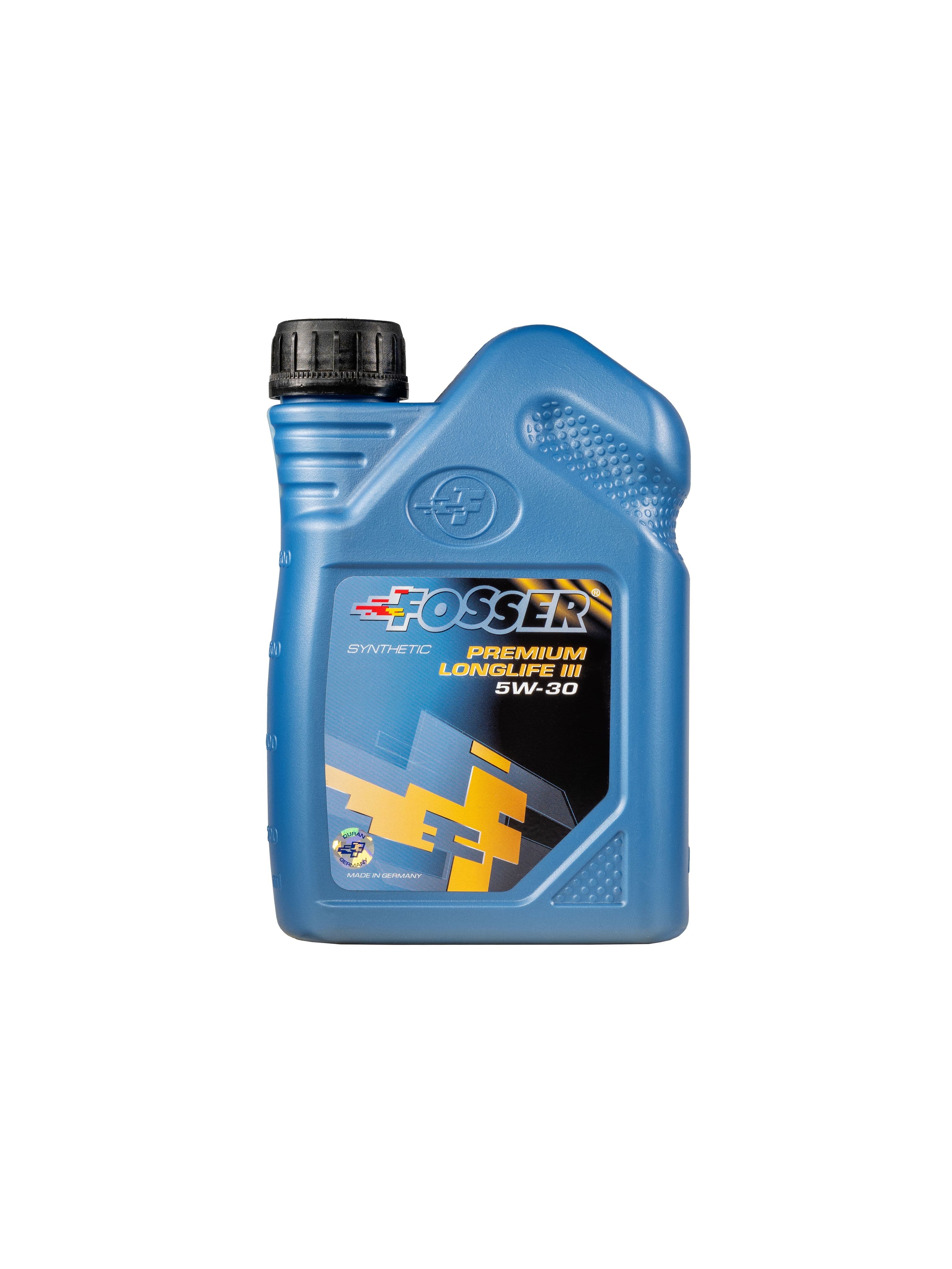 Fosser Premium Longlife III 5W-30 Масло моторное, Синтетическое, 1 л