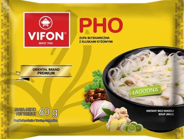Рисовая лапша быстрого приготовления Vifon Pho 60г