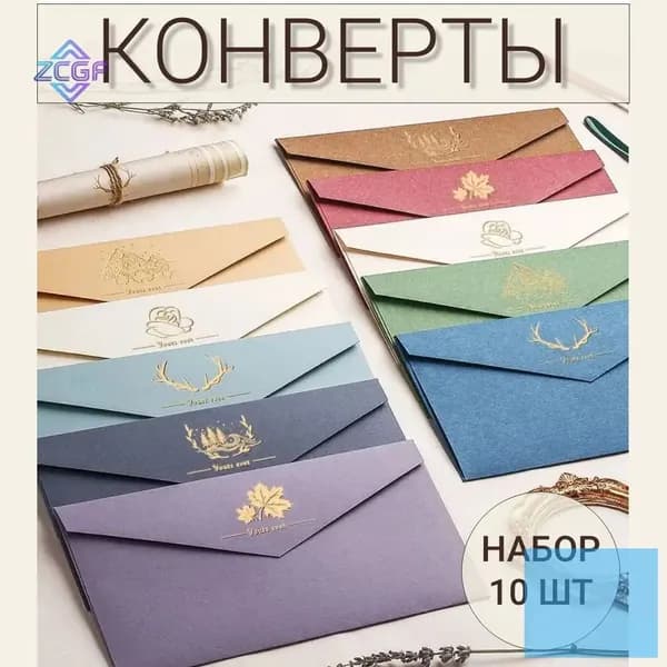 Конверт декоративный