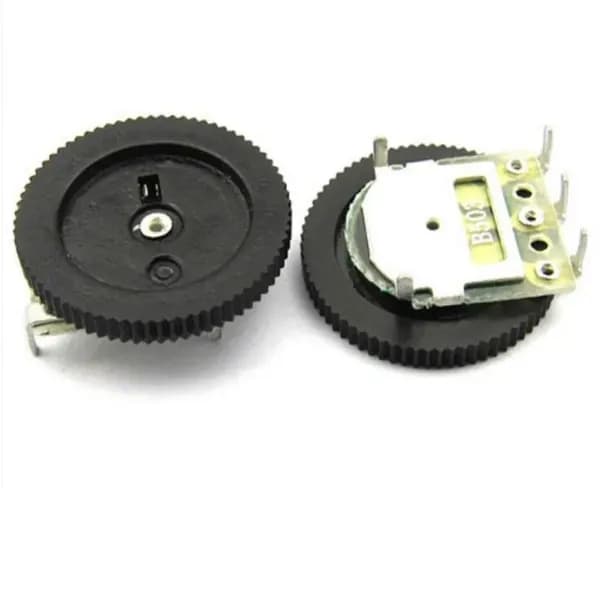 Переменный резистор B503, 50кОм, 50K, одинарный, 3PIN, 16х2мм