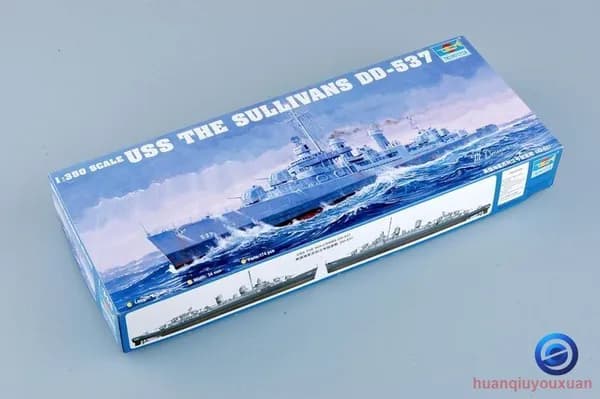 Trumpeter 1/350 05304 USS Салливаны DD-537Корабль