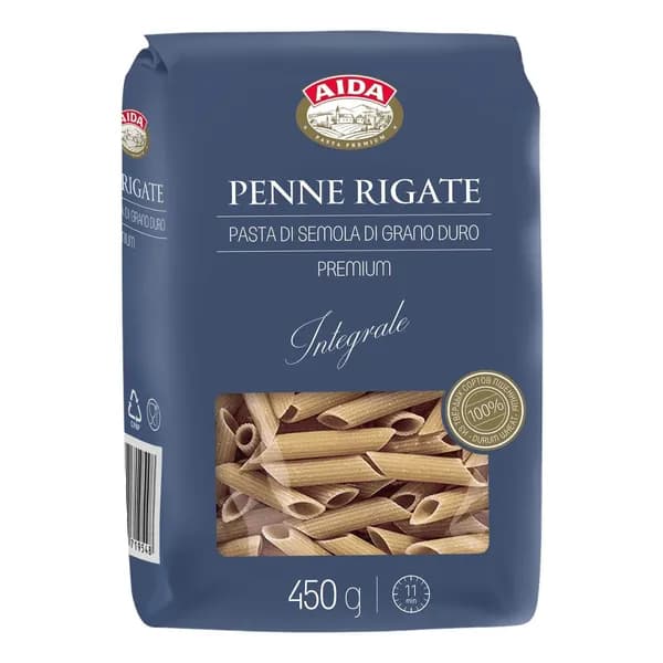 Макаронные изделия Aida Penne Rigate Перья 450 г