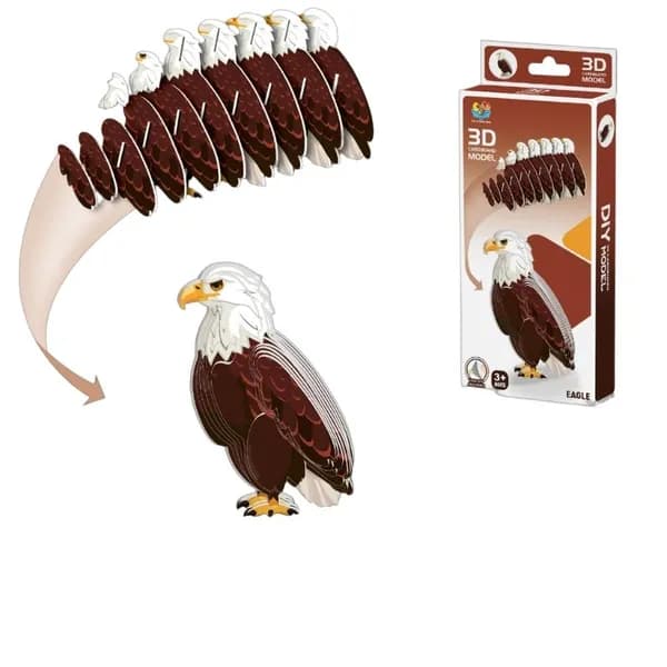 1 трехмерная головоломка 3d-eagle JCCC