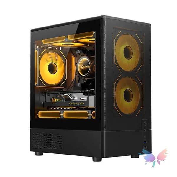 Комплект с системным блоком, zhuque mini u3, черный