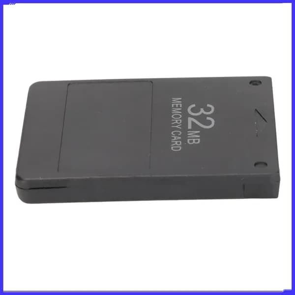 Game Memory Card for PS2, Удобная и портативная, для всех версий PS2 черное