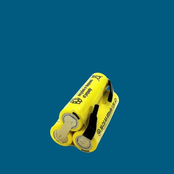 Никель-кадмиевая аккумуляторная батарея DIY NiCd AA 600Mah 3,6 В 4 Аккумуляторная батарея