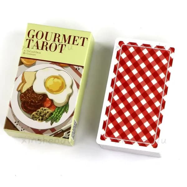Таро городского лабиринта 78 Показать 10x6cm Серия Уэйта, Gourmet Tarot