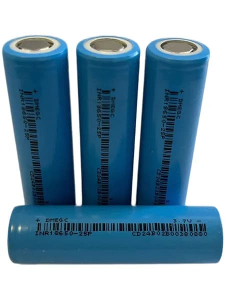 Аккумуляторная батарея DMEGC INR18650-25P 2500 мАч 20А/25А