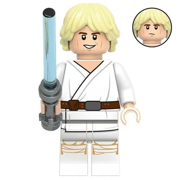 Фигурка Star Wars Звёздные Войны, Люк Скайуокер, конструктор