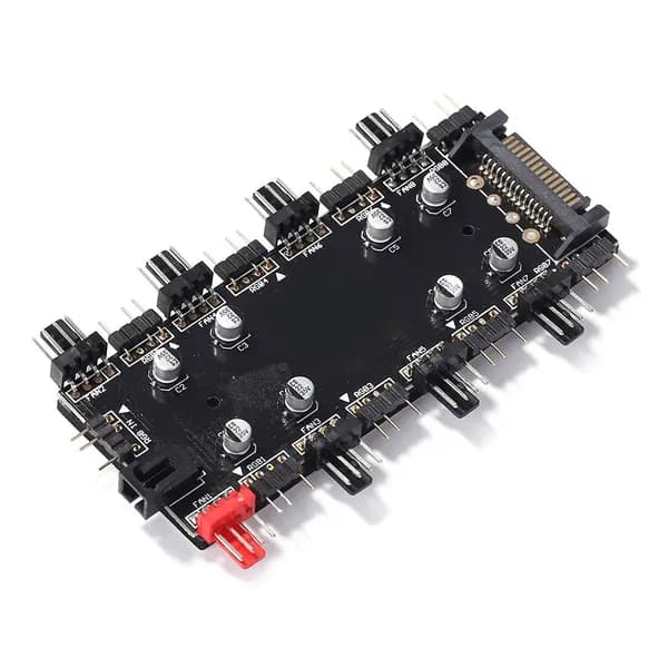 Компьютерный корпус RGB&FAN-хаб (XH6EC8JC4JX0CC3EO2.03-VRMOB51VCPZ)
