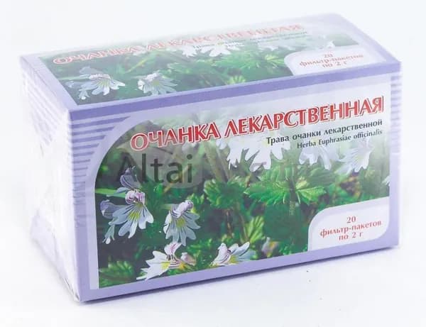 Очанка лекарственная, 20 пакетиков по 2г
