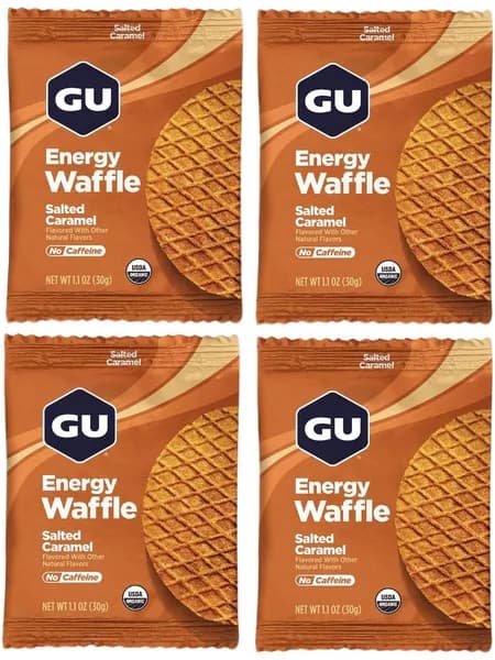 Вафли энергетические GU Stroopwafel Соленая карамель 4шт х32гр