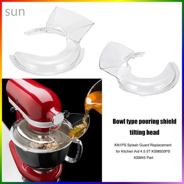 Прозрачный защитный колпак для миксера KitchenAid, PCTG, без BPA