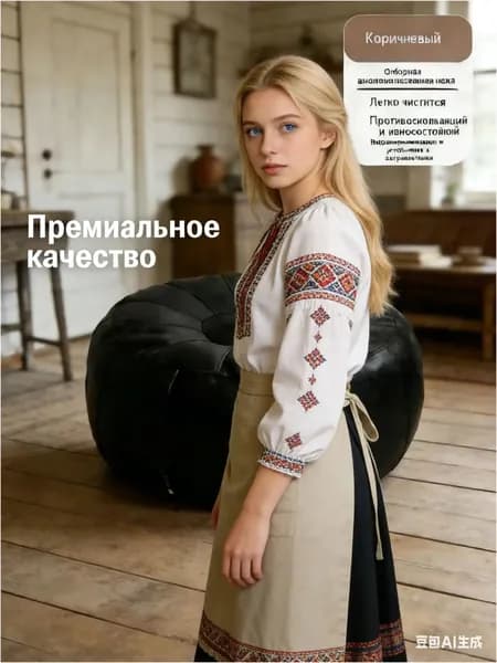 Пуф, Винилискожа, 50х30х30 см