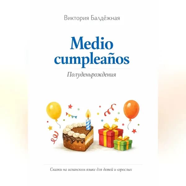 Medio cumpleaos. Полуденьрождения. Сказки на испанском языке для детей и родителей | Балдёжная Виктория | Электронная аудиокнига