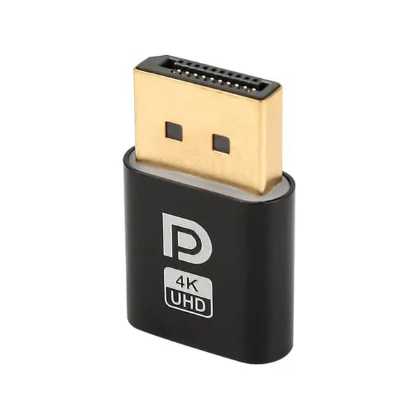 4K Displayport Dummy Plug DP Display Adapter EDID Headless Ghost Emulator Настольные аксессуары для графической видеокарты ПК