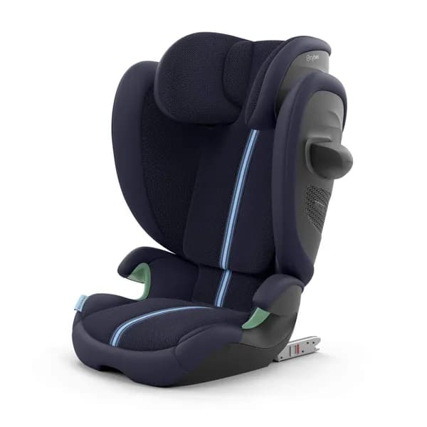 Детское автокресло Cybex Solution G2 Plus (15-36 кг), Ocean Blue (темно-синий) с IsoFix, 15-36 кг, от 3 до 12 лет, i-Size