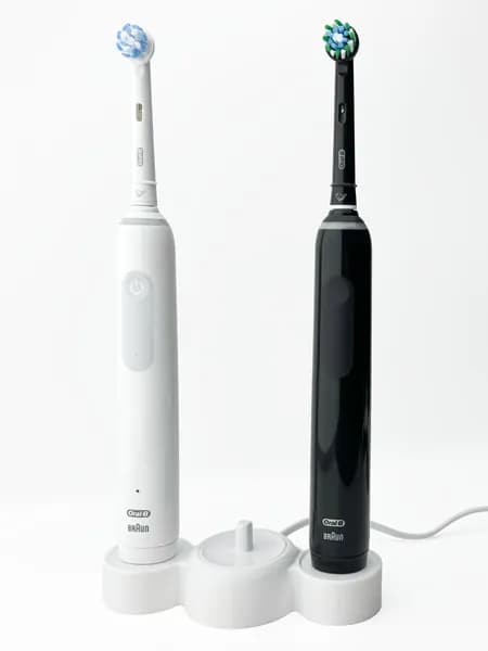 Подставка для электрических зубных щеток Oral-B, на 2 щётки, белая