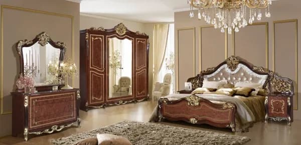 Диа мебель Комплект мебели для спальни , сп. место 160х200 см
