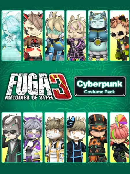 Fuga: Melodies of Steel 3 - Cyberpunk Costume Pack