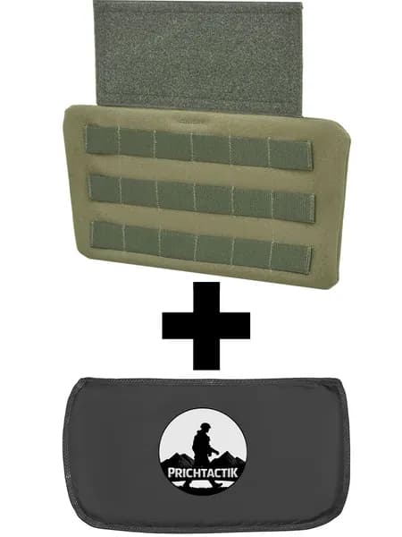 Панель абдоминальная с баллистическим пакетом TV-140 (СВМПЭ Бр1, С2) (WARTECH), Олива