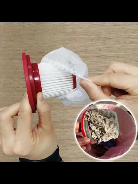 100 шт защитные чехлы для фильтра пылесоса из нетканого