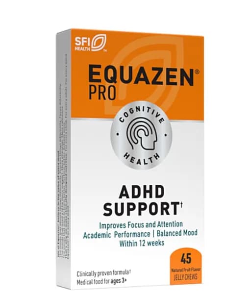 SFI Health (Klaire Labs), Equazen Pro, для поддержки работы мозга у детей и подростков с СДВГ, 45 жевательных конфет