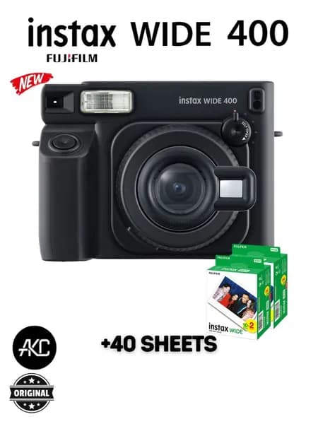 Фотоаппарат моментальной печати Fujifilm Instax Wide 400 Black