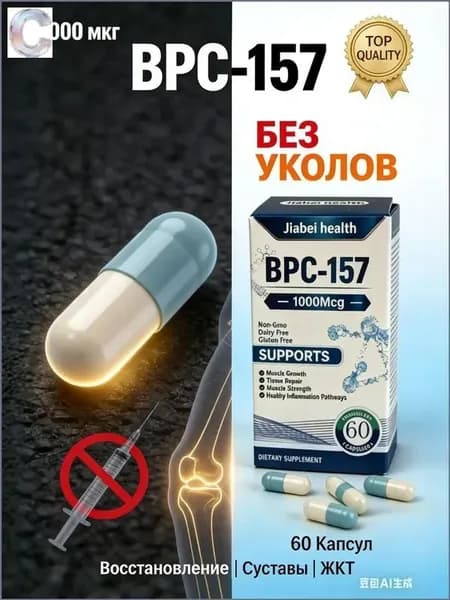 BPC-157 Пептид для восстановления суставов и связок капсулы ускоренная регенерация ЖКТ защита печени спорт