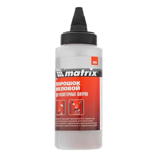 Порошок меловой красный, 115 г, для разметочных шнуров 84858 MATRIX