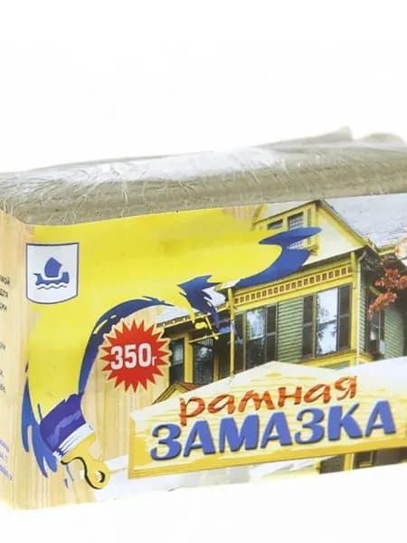 Замазка рамная оконная 350гр / шпатлевка для оконных рам