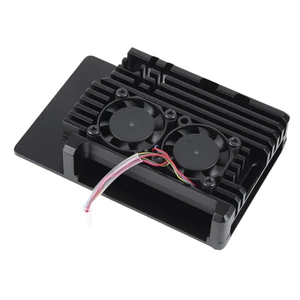 Компьютерный корпус Raspberry Pi 5, черный (NI1VR5JM5OB8NT8JA0WE4-ROKKKG3XHI)