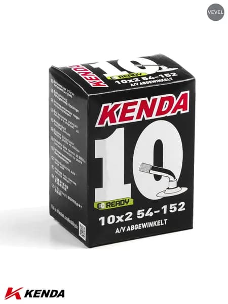 Камера велосипедная KENDA 10x2,00, изогнут. автониппель 35мм