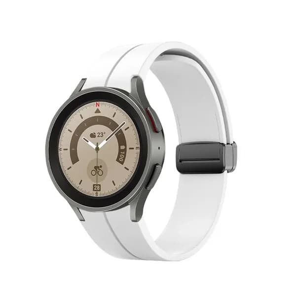 Силиконовый ремешок для часов Samsung Galaxy Watch 4 Classic 40 42 43 44 46 47 мм mm Браслет для самсунг галакси вотч 5 6