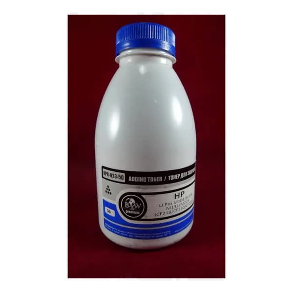 B&W 18A - CF218A Тонер черный 50 гр