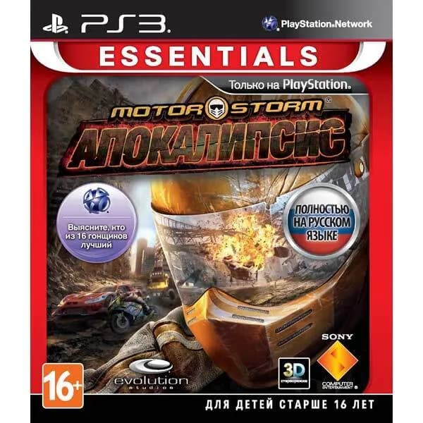 Игра MotorStorm Апокалипсис (PlayStation 3, Русская версия)